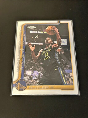 Topps Chrome Update Jimmy Butler III #15 Golden State Warriors Basketball Card